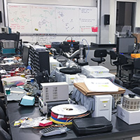 lab space ready for summer research