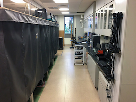 lab ready for shutdown