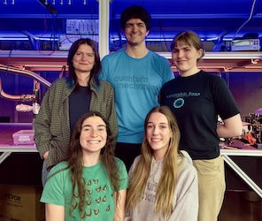 A portrait of the lab members for summer 2025