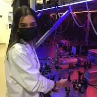 Pranshu in the lab